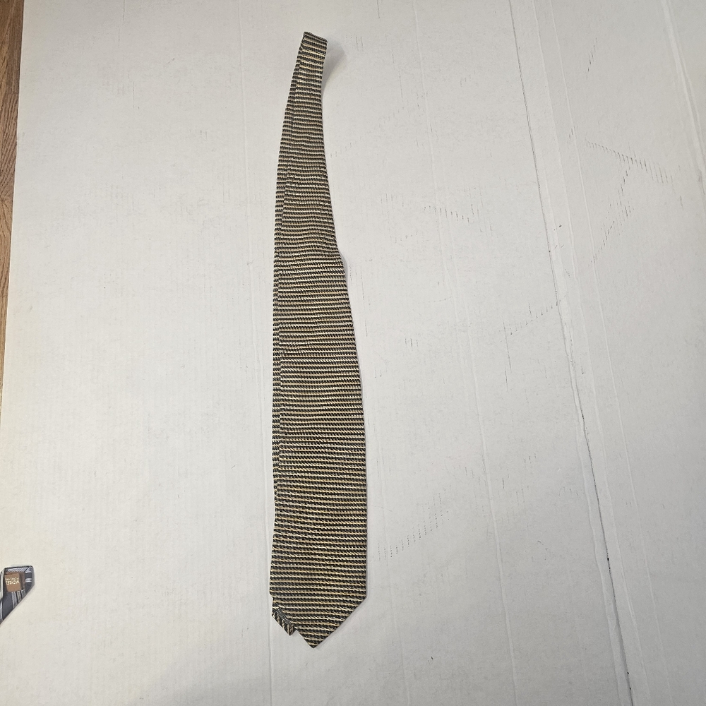 MENS BERGAMO NEW YORK PURE SILK TIE